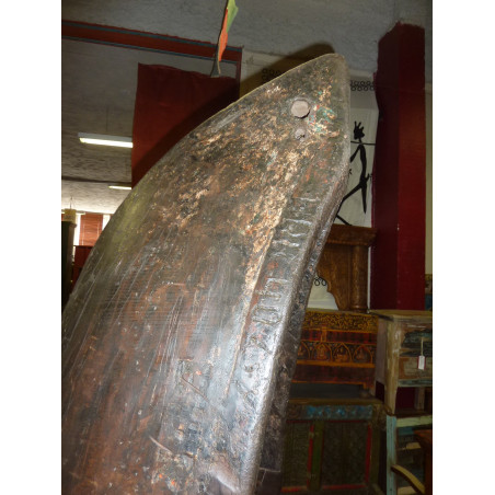 Bibliothèque vieille barque du kerala
