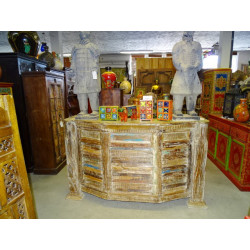 BAHAMAS recycled teak bar counter