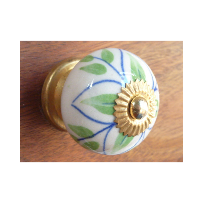 Boutons fleur verte pomme