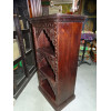 Librería columna patinada oscura con 3 arcos de 120 cm de altura