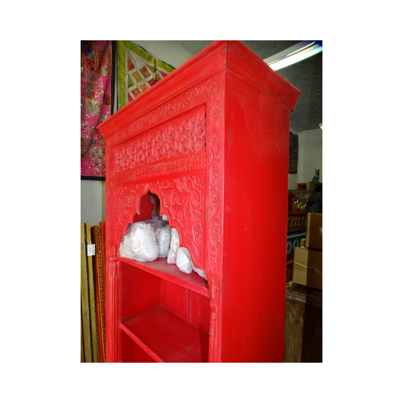Red Bogen Rosenholz Bibliothek