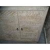 Gran aparador tallado diseño arenado con motivos tribales 180x47x92 cm