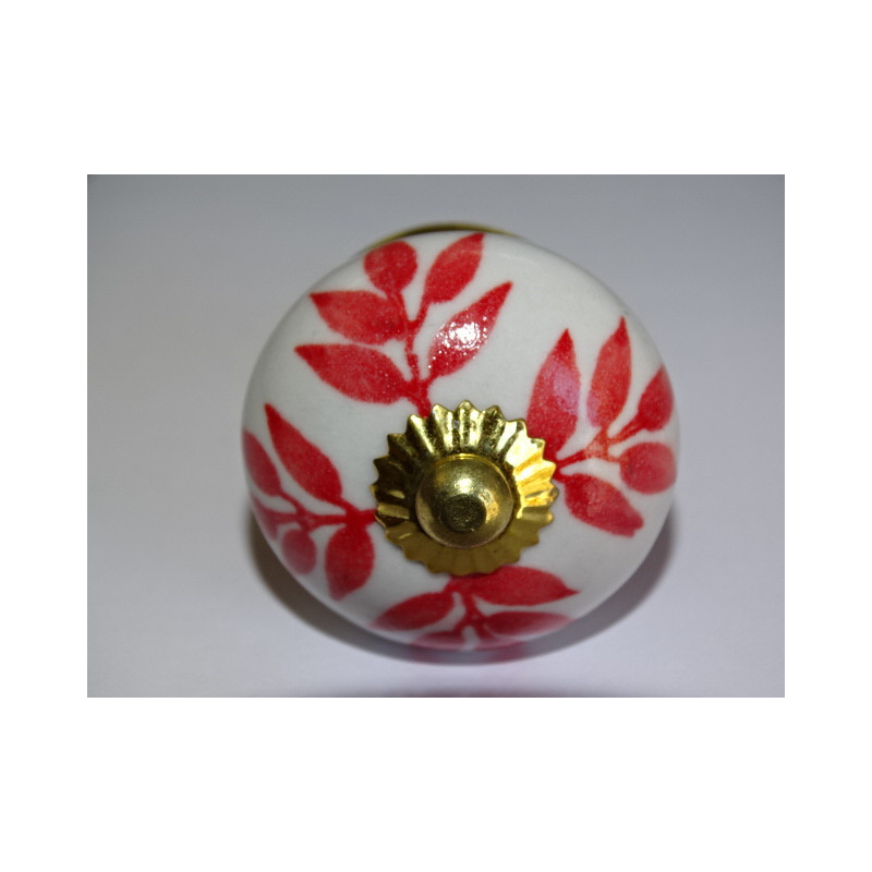 Red fern drawer or door knobs