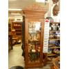 Vitrine Spalte éclairée en teck