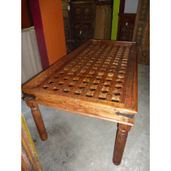 Grande table moucharabieh 210x100x76 cm