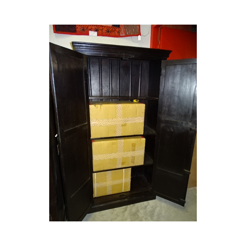 cabinet carved flowers dark patina