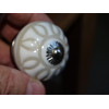 Pomelli per mobili con goffratura stile Inca - argento