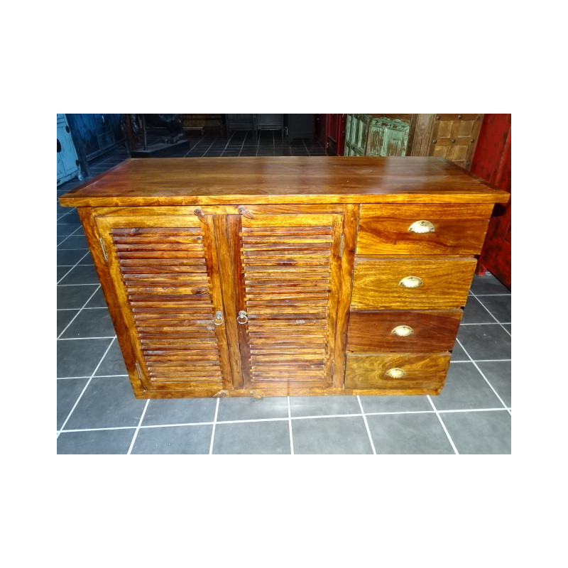 Buffet / Becken Palisander Tür 5 Schubladen