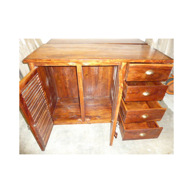 Buffet / Becken Palisander Tür 5 Schubladen