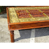 Grande table basse moucharabieh en palissandre