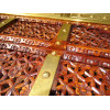 Grande table basse moucharabieh en palissandre