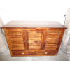 Buffet / basin rosewood door 2 drawers.