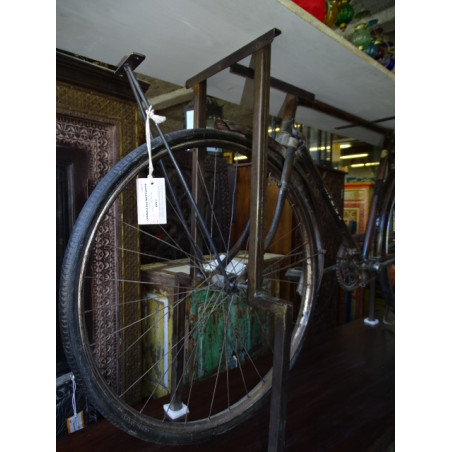 Consola de bicicleta india en teca reciclada