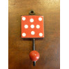 Mini hook square red with pitch