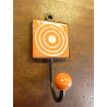 Mini Square clavija círculo naranja