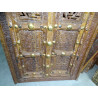 Small and old cupboard door with moucharabieh 71x173 cm