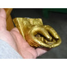 Hand des Buddha Visitenkartenhalters - goldene Patina
