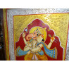 Pittura 38x46 cm Danza Ganesha