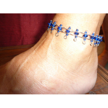 perla caviglieras blu marine rigide