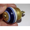 manija de los muebles con rayas azules ultramar