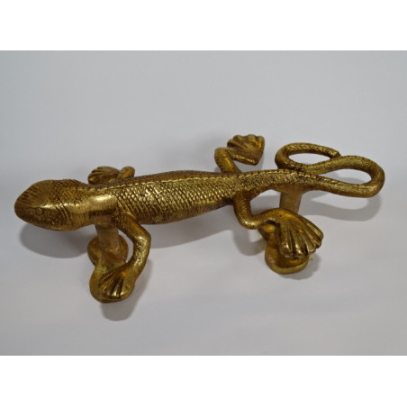 Manico in bronzo salamandre doré