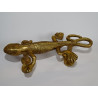 Bronze Griff goldene Salamander