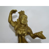 Manija de bronce danseuse indio dorée