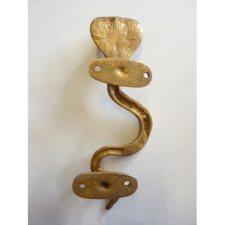 Poignée Cobra doré 21 cm