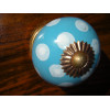 butons  pitch blue sky - gold