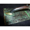 aldaba en bronce elefante verde plaque