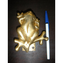 Bronze Griff grenouille golden