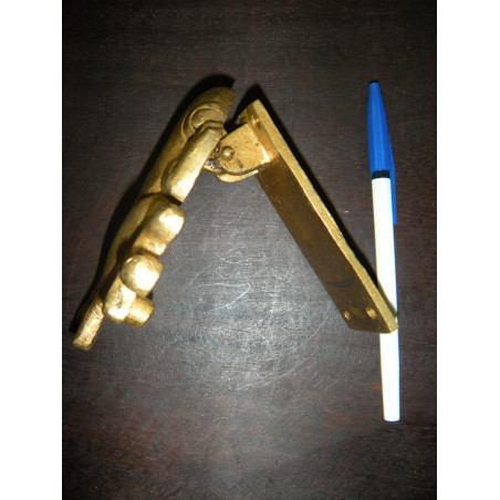 handle brass frog gold