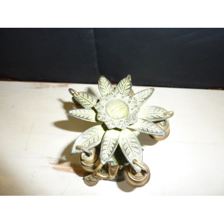 Árbol Lámpara con Ganesh de bronce