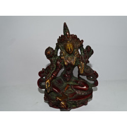 Large bronze statue of the standing Buddha - 27 cm