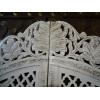 Biombos rdonda Paons blanco