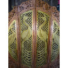 screen round peacock copper and or