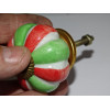 Green and red marshmallow pumpkin buttons