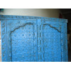 Puertas de armario turquesa con arco en 93 X 195 cm
