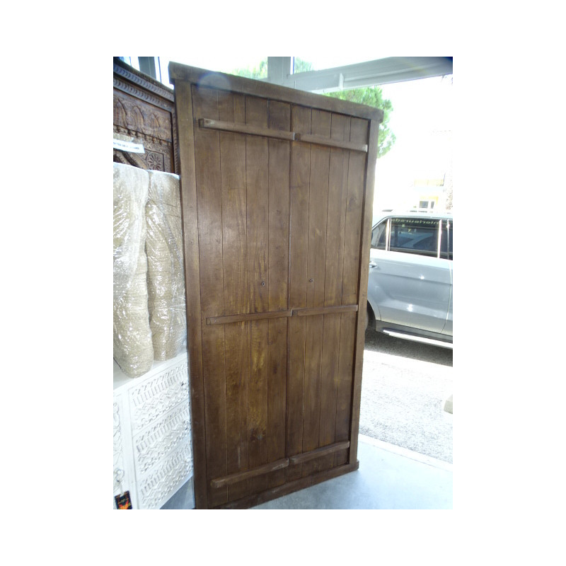 Portes de placard turquoise avec arche en 93 X 195 cm