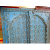 Puertas de armario color turquesa con arco en 92 X 170 cm