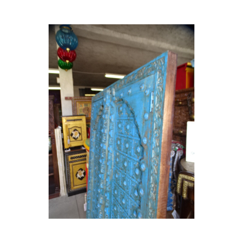 Puertas de armario color turquesa con arco en 92 X 170 cm