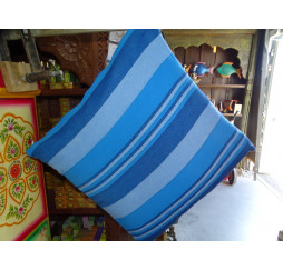 Cushion cover kerala 60X60 cm turquoise and 2 blue