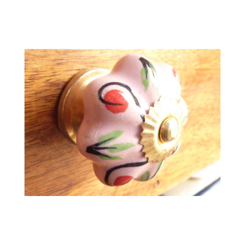 pumpkin knobs rose point red