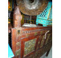Vecchio damchaya decorato con specchi 127x41x128 cm