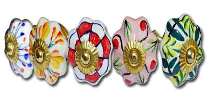 Pomoli e maniglie delle porte e del cassetto di porcellana , ceramica maniglie .