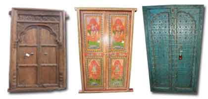Portes, arches indiennes, porte et arche palissandre, inde.